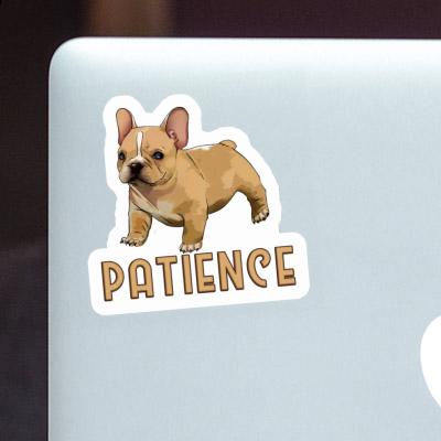 Sticker French Bulldog Patience Laptop Image