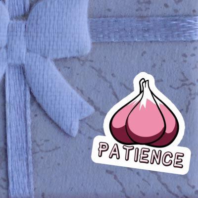Sticker Patience Knoblauch Notebook Sticker Patience Knoblauch Notebook Image