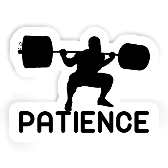 Gewichtheber Sticker Patience Notebook Gewichtheber Sticker Patience Gift package Image