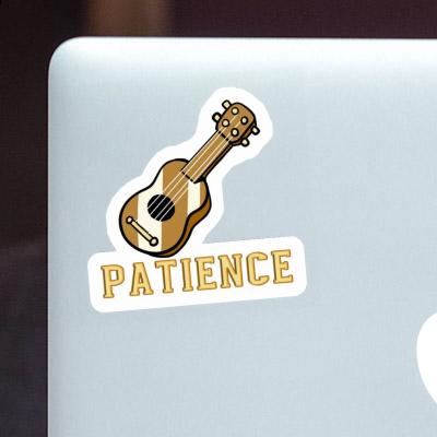 Sticker Patience Guitar Notebook Sticker Patience Guitar Gift package Image