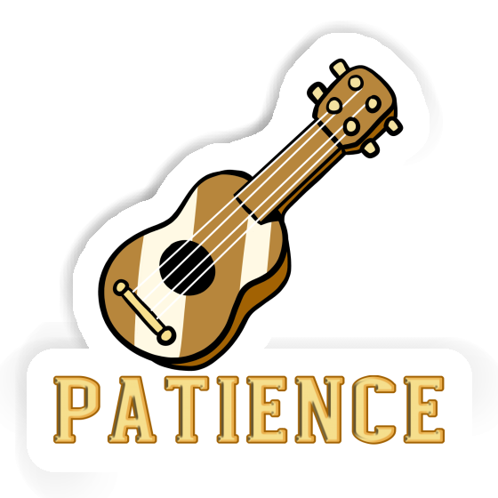 Sticker Patience Guitar Notebook Sticker Patience Guitar Notebook Image