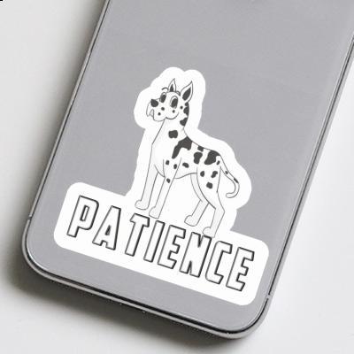 Autocollant Grand Danois Patience Notebook Autocollant Grand Danois Patience Gift package Image