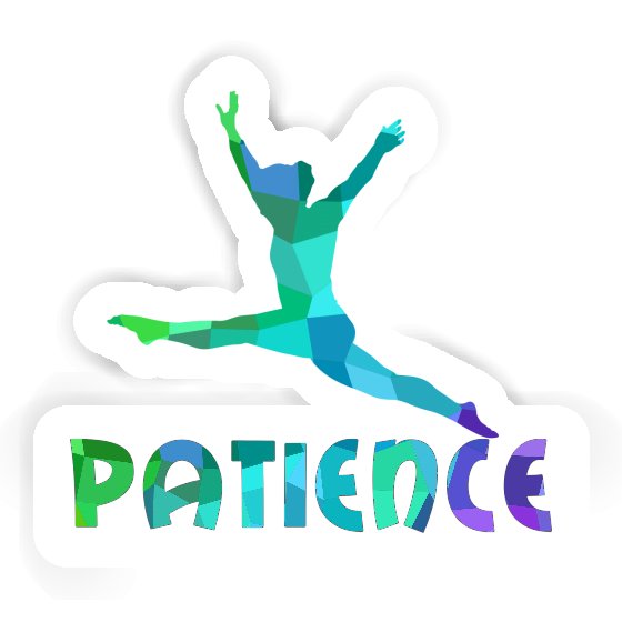 Autocollant Gymnaste Patience Autocollant Gymnaste Patience Image