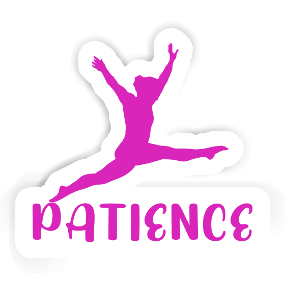 Patience Autocollant Gymnaste Notebook Patience Autocollant Gymnaste Notebook Image