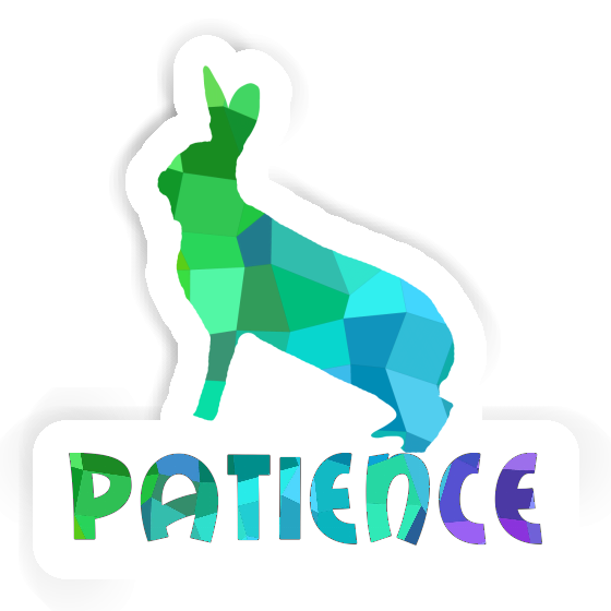Rabbit Sticker Patience Laptop Rabbit Sticker Patience Laptop Image