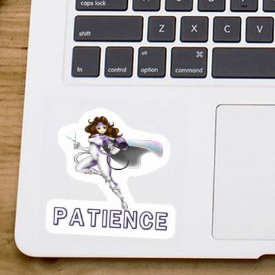Aufkleber Frisörin Patience Aufkleber Frisörin Patience Image