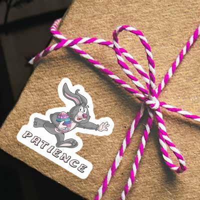 Sticker Osterhase Patience Notebook Sticker Osterhase Patience Gift package Image