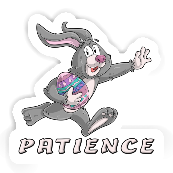 Patience Sticker Easter bunny Image