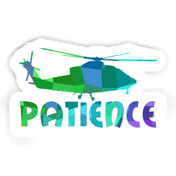 Autocollant Patience Hélicoptère Laptop Autocollant Patience Hélicoptère Laptop Image