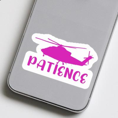 Helicopter Sticker Patience Helicopter Sticker Patience Image