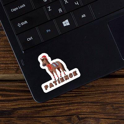 Christmas Horse Sticker Patience Christmas Horse Sticker Patience Image