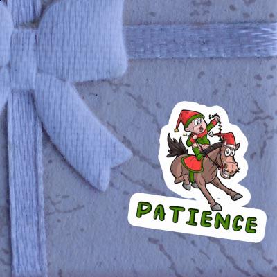 Sticker Christmas Horse Patience Notebook Sticker Christmas Horse Patience Gift package Image