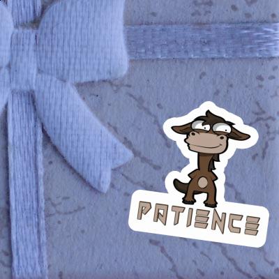 Sticker Standing Horse Patience Sticker Standing Horse Patience Image