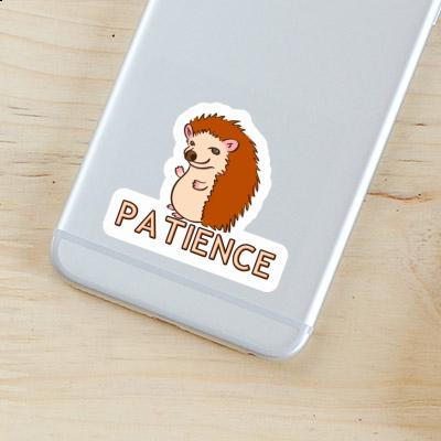 Hedgehog Sticker Patience Image
