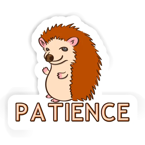 Hedgehog Sticker Patience Gift package Image
