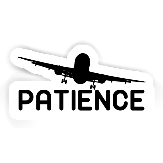 Autocollant Avion Patience Laptop Autocollant Avion Patience Laptop Image
