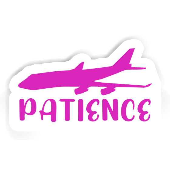 Jumbo-Jet Autocollant Patience Image