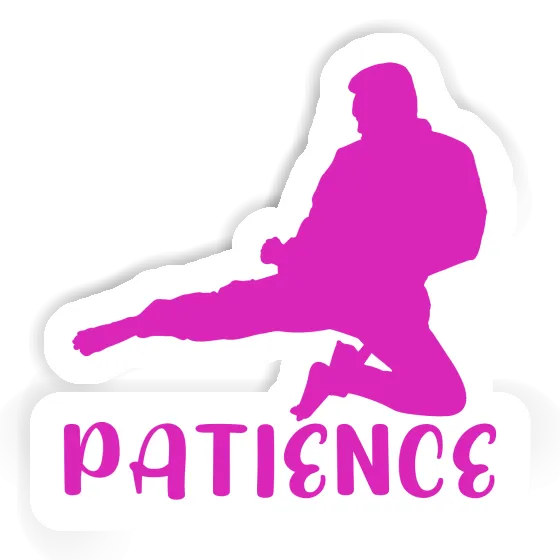 Patience Sticker Karateka Notebook Patience Sticker Karateka Gift package Image