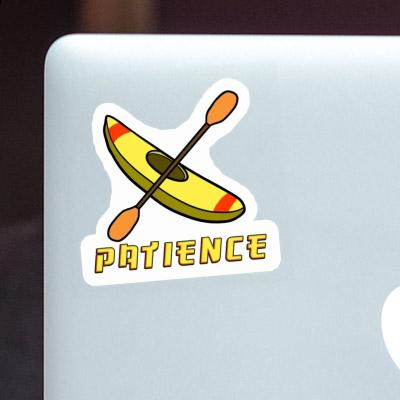 Patience Sticker Canoe Patience Sticker Canoe Image