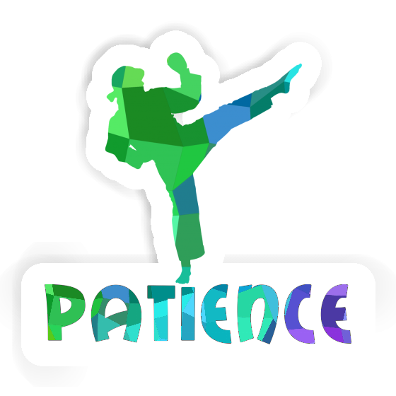 Patience Autocollant Karatéka Patience Autocollant Karatéka Image