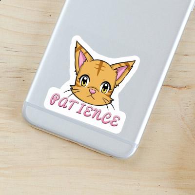 Autocollant Patience Chat Notebook Autocollant Patience Chat Gift package Image