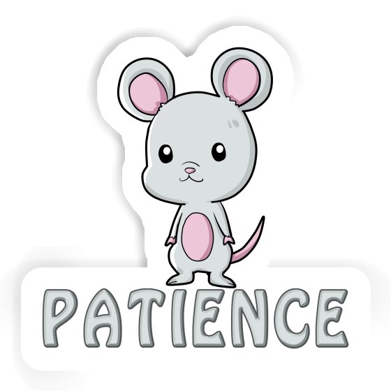 Autocollant Patience Souris Notebook Autocollant Patience Souris Gift package Image