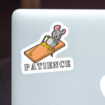 Autocollant Souris de fitness Patience Autocollant Souris de fitness Patience Image