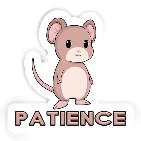 Patience Aufkleber Maus Notebook Patience Aufkleber Maus Notebook Image