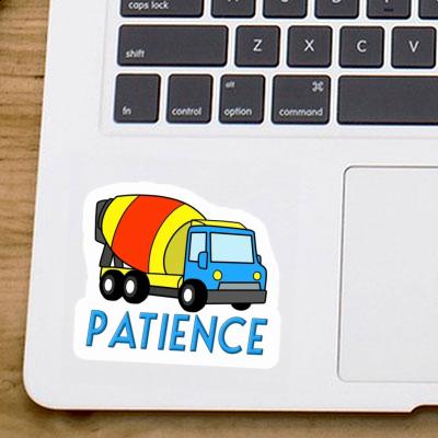 Sticker Mischer-LKW Patience Gift package Image