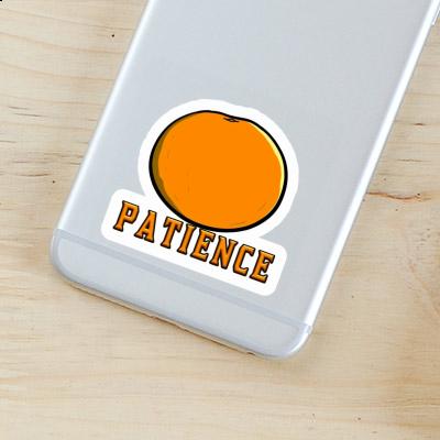 Orange Autocollant Patience Notebook Orange Autocollant Patience Notebook Image