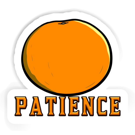 Orange Autocollant Patience Notebook Orange Autocollant Patience Gift package Image