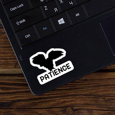Aufkleber Patience Eule Notebook Aufkleber Patience Eule Gift package Image