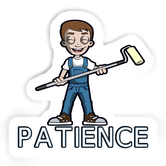 Autocollant Peintre Patience Notebook Autocollant Peintre Patience Gift package Image