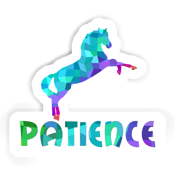 Sticker Patience Horse Notebook Sticker Patience Horse Notebook Image