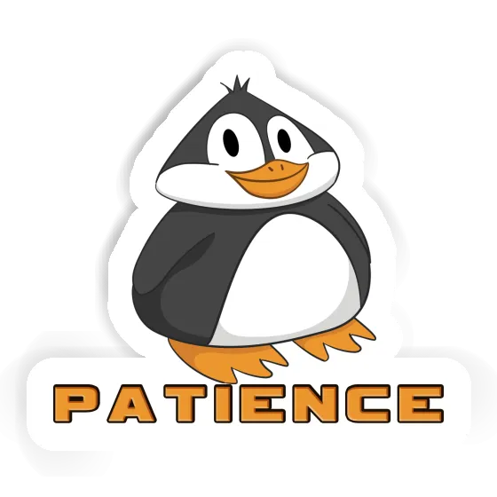 Sticker Pinguin Patience Laptop Sticker Pinguin Patience Laptop Image