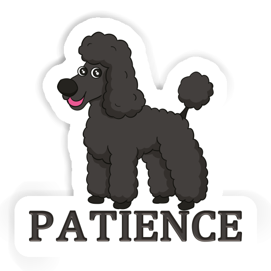Sticker Patience Poodle Laptop Sticker Patience Poodle Laptop Image