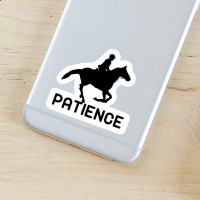 Sticker Horse Rider Patience Notebook Sticker Horse Rider Patience Gift package Image