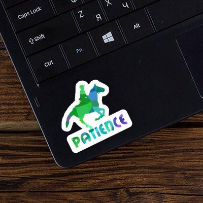 Sticker Patience Horse Rider Laptop Sticker Patience Horse Rider Laptop Image