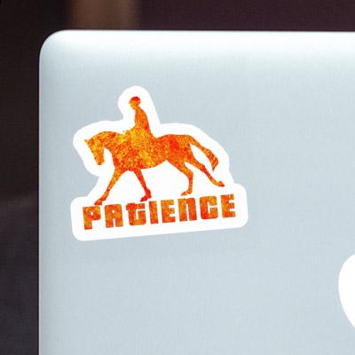 Patience Sticker Horse Rider Patience Sticker Horse Rider Image