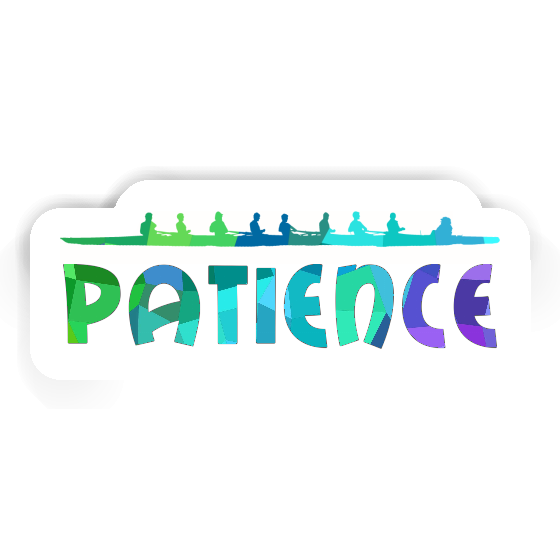 Aufkleber Ruderboot Patience Gift package Image