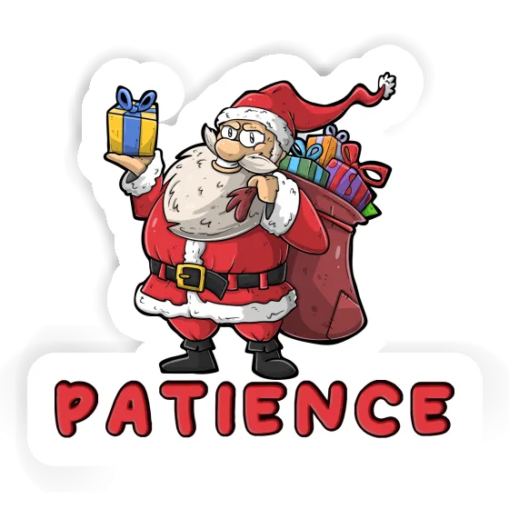 Patience Sticker Santa Notebook Patience Sticker Santa Notebook Image
