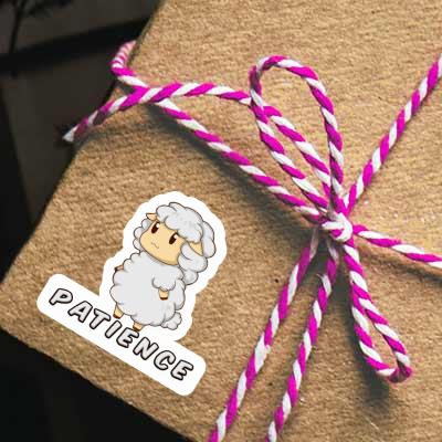 Patience Sticker Sheep Patience Sticker Sheep Image