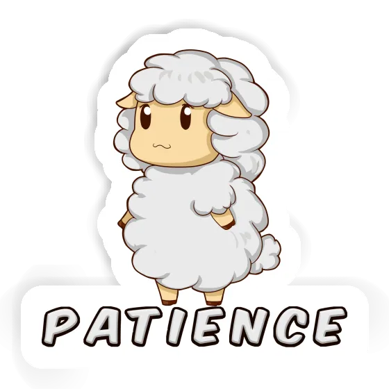 Patience Sticker Sheep Notebook Patience Sticker Sheep Notebook Image