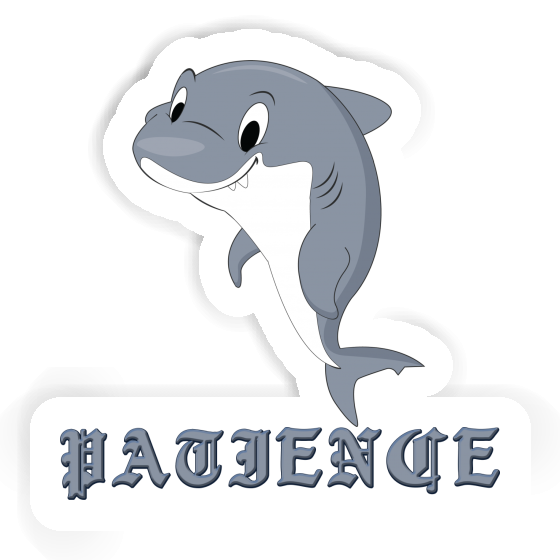 Sticker Patience Fish Notebook Sticker Patience Fish Notebook Image