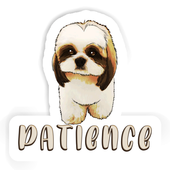 Shih Tzu Autocollant Patience Laptop Shih Tzu Autocollant Patience Laptop Image