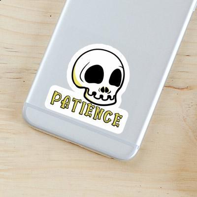 Patience Autocollant Tête de mort Notebook Patience Autocollant Tête de mort Gift package Image