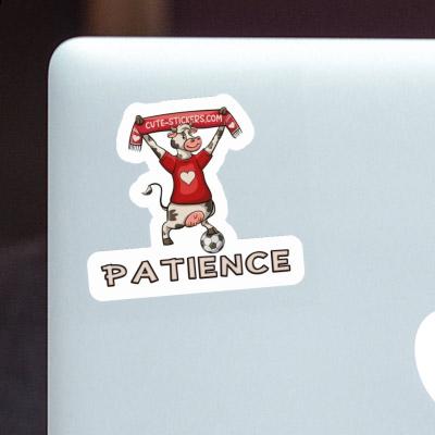 Cow Sticker Patience Laptop Cow Sticker Patience Laptop Image