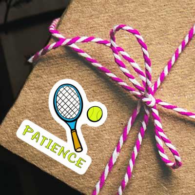 Patience Autocollant Raquette de tennis Laptop Patience Autocollant Raquette de tennis Laptop Image