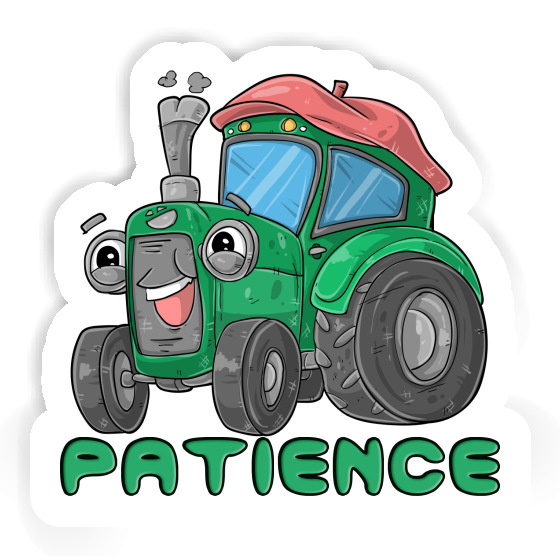 Autocollant Patience Tracteur Notebook Autocollant Patience Tracteur Gift package Image