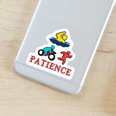 Patience Aufkleber Triathlet Notebook Patience Aufkleber Triathlet Gift package Image
